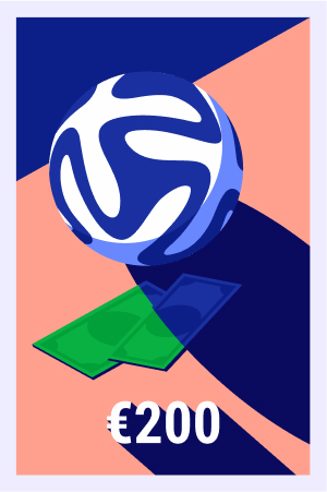 Place a €200 bet on Sports